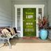 The Holiday Aisle® Luck of the Irish Door Mural Metal in Green | 80 H x 32 W in | Wayfair 5D8BD18FA7CF440A9AB121BD30EB8AB6