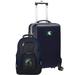 Michigan State Spartans Deluxe 2-Piece Backpack and Carry-On Set - Navy