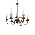 2nd Avenue Design Ean 24 Inch 9 Light Chandelier - 58303-46