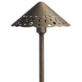 Hammered Roof 22" High Centennial Brass 3000K LED Path Light