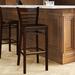 Regal Wood Bar & Counter Stool Wood in Brown | 43 H x 18 W x 20 D in | Wayfair R415W