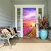 The Holiday Aisle® Heaven Door Mural Metal in Pink | 80 H x 32 W in | Wayfair C076EC38916245B3A6B9CAA45F0E7C77