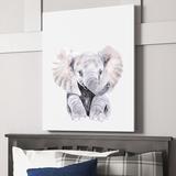 Three Posts™ Baby & Kids Abernethy Canvas Art Canvas, Wood | 14 H x 10 W x 1.5 D in | Wayfair 885382EB58E744629191500D2E74ED9D