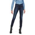G-STAR RAW Damen Midge Cody Mid Skinny Jeans, Blau (faded blue D07144-5245-A889), 26W / 32L