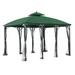 Garden Winds Somerset Gazebo Replacement Canopy, Metal in Green | 40 H x 147 W x 123 D in | Wayfair LCM1151G-RS