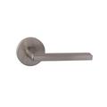 Delaney Hardware Solid Zinc Single Dummy Door Lever w/ Rosette Round Grade 2 in Gray | 2.83 H x 3.25 W in | Wayfair BV333621