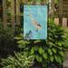 Caroline's Treasures West Harlequin Duck 2-Sided Polyester 15 x 11 in. Garden Flag in Blue | 15 H x 11 W in | Wayfair BB8032GF