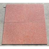 Stone & Tile Shoppe, Inc. 12" x 12" Granite Stone Look Wall & Floor Tile Natural Stone/Granite in Red | 12 H x 12 W x 0.375 D in | Wayfair