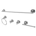 Kingston Brass Concord 5 Piece Bathroom Hardware Set Metal in Gray | Wayfair BAH82134478C