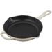 Le Creuset Enameled Cast Iron Skillet Non Stick/Enameled Cast Iron/Cast Iron in White | 2 H in | Wayfair 20182030716001