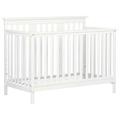 South Shore Little Smileys 2-in-1 Convertible Crib Wood in White | 42.5 H x 30.25 W in | Wayfair 11875