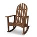 Trex Outdoor Cape Cod Adirondack Rocking Chair, Wood in Brown | 37 H x 27.5 W x 34 D in | Wayfair TXADRC100TH