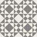 Tesselle Origami 8" x 8" Cement Patterned/Concrete Look Wall & Floor Tile Cement in Gray | 8 H x 8 W in | Wayfair 91104