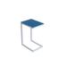 Orren Ellis StowtheWold End Table Glass/Metal in Blue/White | 22.5 H x 12 W x 16 D in | Wayfair 2CB3EC5D367D475C828A944BDB2C7812