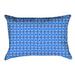 Latitude Run® Avicia Pillow Cover Polyester in Orange/Blue | 14.5 H x 8 W in | Wayfair 2E8F83BE19F343029CDEBFEF97980331