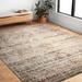 Brown 94 x 0.25 in Area Rug - World Menagerie Fuhrman Abstract Taupe Area Rug Polyester/Viscose | 94 W x 0.25 D in | Wayfair