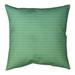 Latitude Run® Avicia Ombre Art Deco Indoor/Outdoor Throw Pillow Polyester/Polyfill blend in Green/Yellow | 16 H x 16 W x 3 D in | Wayfair
