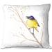 East Urban Home Couch Wagtail Bird Square Throw Pillow Polyester/Polyfill blend | 22 H x 22 W x 5 D in | Wayfair E5A40592CFEF494BBBC57B3A03D644C4