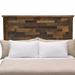 Loon Peak® Luciano Solid Wood Panel Headboard Wood in Brown | 60 H x 66 W x 6 D in | Wayfair 1207ADFB9F8B47A7B63962D076168A92