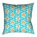 Latitude Run® Avicia Pillow Cover Leather/Suede in Green/Blue | 14 H x 14 W in | Wayfair 84778F80EE9C43689E4A386D146BB4B0