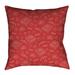 Latitude Run® Avicia Pillow Cover Linen, Spun Polyester in Red | 14 H x 14 W in | Wayfair 7132FBB5ED9A4CC985A4C8292D85E332