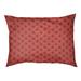 Tucker Murphy Pet™ Chen Zig Zag Pattern Indoor Dog Pillow Metal in Red/Yellow | 6.5 H x 40 W x 6.5 D in | Wayfair 43851D53BEE04EE19066D11F734A56F2