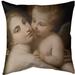 East Urban Home Venus & Cupid Throw Pillow Cover Polyester | 16 H x 16 W x 1 D in | Wayfair ECAB113C56C24536A38D046B5CA7581F