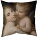 East Urban Home Venus & Cupid Throw Pillow Cover Linen | 20 H x 20 W x 1.5 D in | Wayfair 7C7EC43567904CB596262846B9C1C0C9