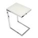 Orren Ellis Stretford End Table Glass/Metal in Gray/White | 22.5 H x 12 W x 16 D in | Wayfair 45026704DF6043E6B10F19C199848EB5