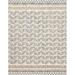 Blue 60 x 0.5 in Area Rug - Justina Blakeney x Loloi Chevron Hand Hooked Wool Beige/Area Rug Wool | 60 W x 0.5 D in | Wayfair PRITPRT-03IVML5076