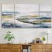 Wexford Home A Premium 'Estuary I' Painting Multi-Piece Image on Canvas Metal | 40 H x 80 W x 1.5 D in | Wayfair 40651-40403P