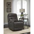 Southern Motion Bank Shot 30" Wide Genuine Leather Manual Rocker Standard Recliner in Brown | 41 H x 30 W x 40 D in | Wayfair 1157-95718