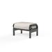 Birch Lane™ Currier Outdoor Ottoman w/ Sunbrella Cushion Metal | 12 H x 30 W x 23 D in | Wayfair 9F89B3C387EA44E2B7A4DEE4A26D28EA