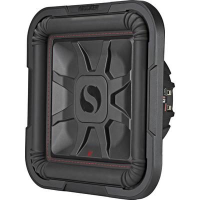 Kicker 46L7T124 12" Dual 4-ohm Thin Component Subwoofer