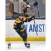 Matt Grzelcyk Boston Bruins Unsigned 2019 Stanley Cup Playoffs Game 2 Goal Celebration vs. Carolina Hurricanes Photograph