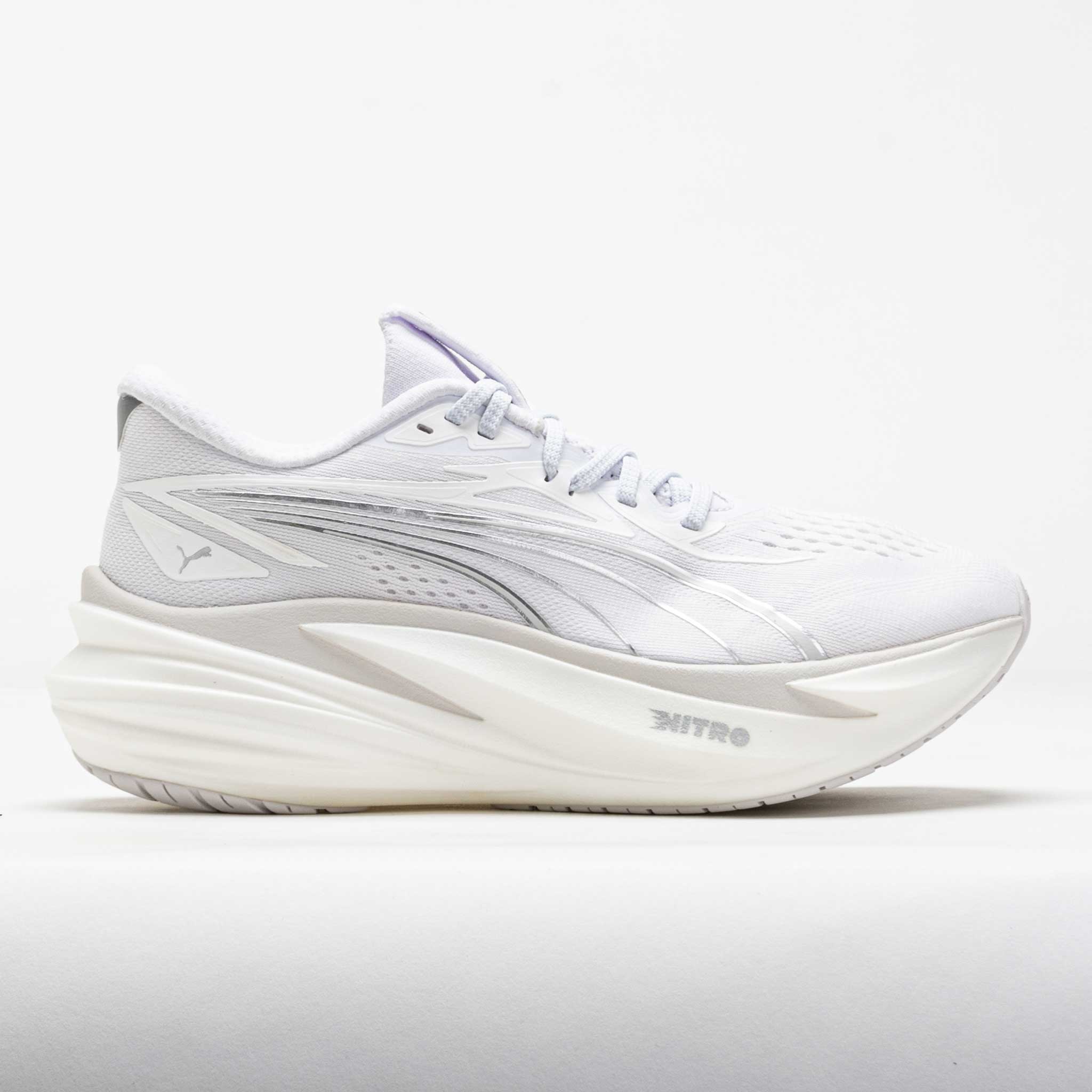 Puma MagMax NITRO 2 Women's Running Shoes White/Silver