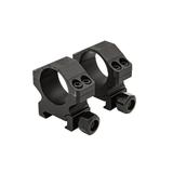 SIG SAUER Alpha Aluminium Hunting Rifle Scope Rings 30mm Extra High Matte Black SOA10014