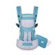 SONARIN Premium Breathable Baby Carrier with Storage Bag,Sunscreen Hood,Ergonomic,for Newborn to Toddler(0-48 Months),Head Support,Maximum Load 20kg,Front Facing Baby Carrier(Blue)