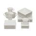 Ten Strawberry Street Nova Square 30 Piece Dinnerware Set, Service for 6 Ceramic/Earthenware/Stoneware in White | Wayfair NOVA-30SQ-DIN