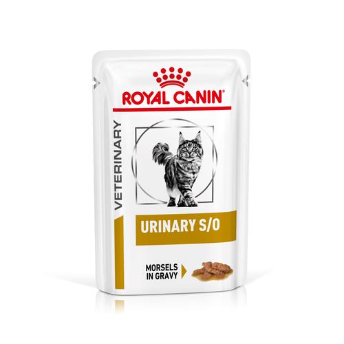 48 x 85g Urinary S/O Soße Royal Canin Veterinary Diet Katzenfutter nass