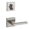 Kwikset Halifax Single Cylinder Interior Lever Set (Exterior Portion Sold Separately) in Gray | 2.7 H x 4.3 W x 3.7 D in | Wayfair 99660-182
