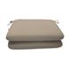 Sol 72 Outdoor™ Outdoor Sunbrella Seat Cushion Acrylic, Polyester in Brown | 2 H x 18 W in | Wayfair 662F49E8EB0746CDAC0D30F670DB7148