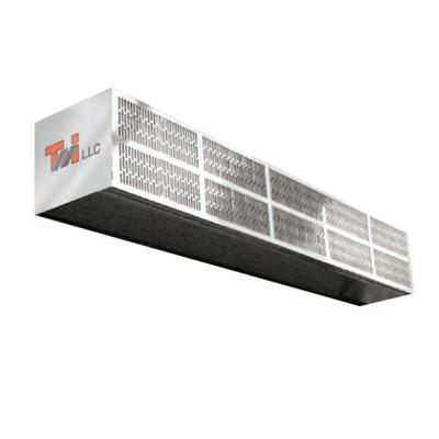 Curtron S-LP-96-2-VS-EH 96" Commercial Low Profile Air Curtain with Electric Heater - 208V, 1 Phase