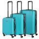 ITACA - Gepäck-Sets, Reisekoffer, Reisekoffer Set, Kofferset, Hartschalenkoffer, Trolley-Set, Luggage - Große Auswahl an Koffer & Trolleys für Jede Reise! 71100, Turquesa-Anthrazit