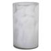 Vickerman 582596 - 10" Crystal Gray Cylinder Glass Cntr (LG181613) Home Decor Vases