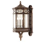 Fine Art Lamps Holland Park 34 Inch Tall 3 Light Outdoor Wall Light - 837681ST