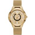 PUMA Women's Analog Quartz Watch with Stainless-Steel-Plated Strap P1008