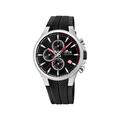 Lotus Herren Chronograph Quarz Uhr mit Gummi Armband 18621/2