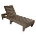 Rosecliff Heights Annette 78" Long Reclining Single Chaise Plastic in Blue | Outdoor Furniture | Wayfair AB08065A2FCA494A9701FAEAEB44EEFD