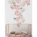 Willa Arlo™ Interiors Wanette Peony Flower Wall Decal Canvas/Fabric in White | 78 H x 50 W in | Wayfair 61115593371A48B1BA801919DC47152E